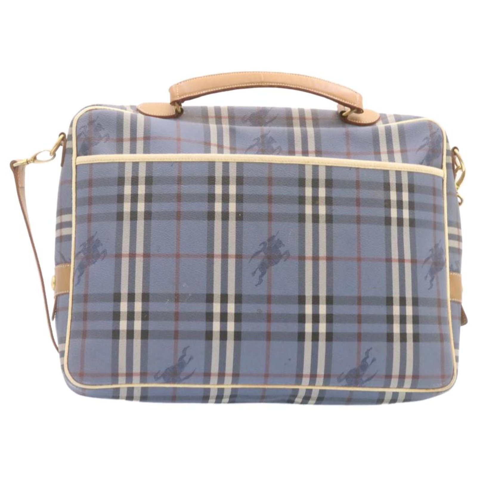 Burberry Shoulder bag Blue Cloth  - Joli Closet