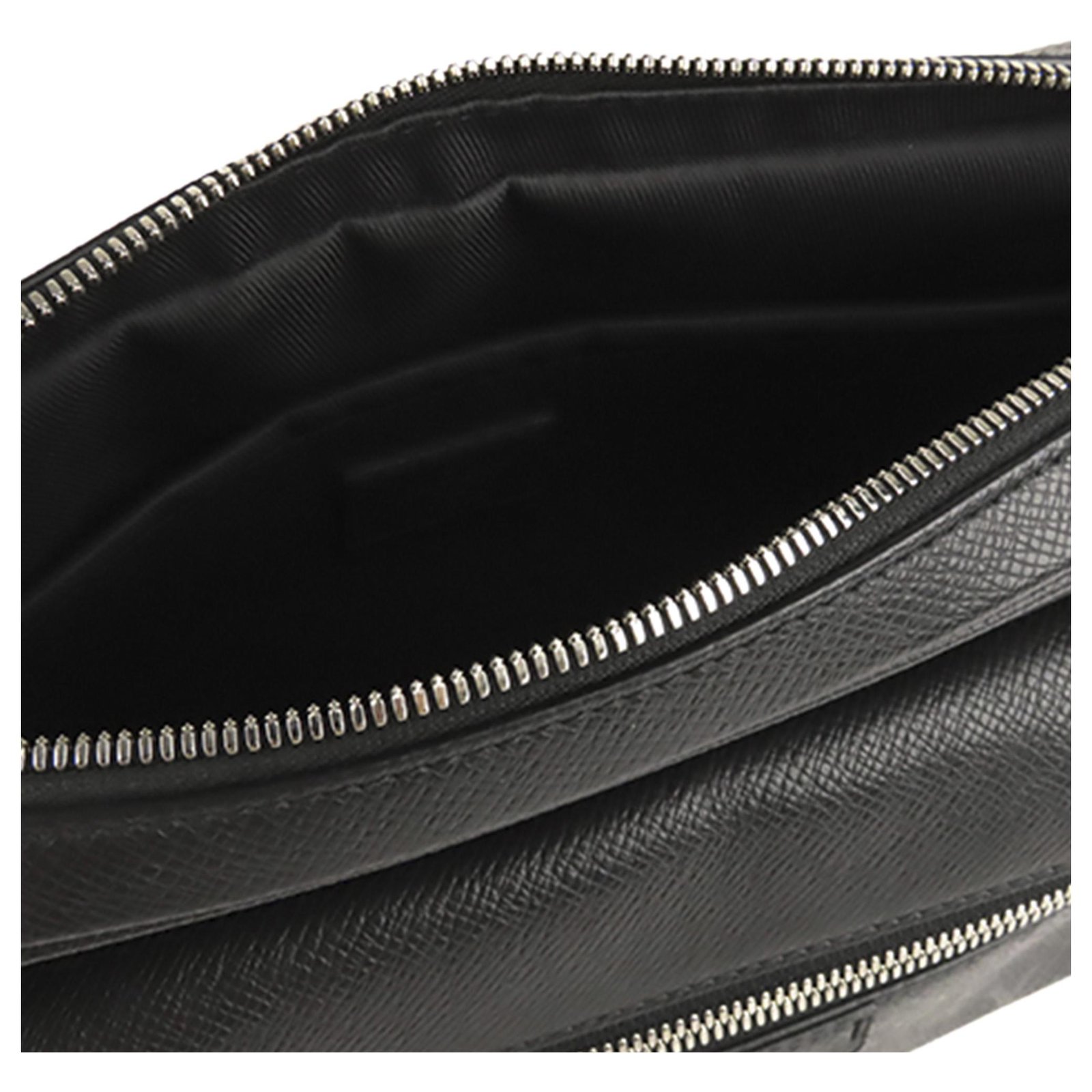 Louis Vuitton ZIP Around Black Leather ref.150995 - Joli Closet
