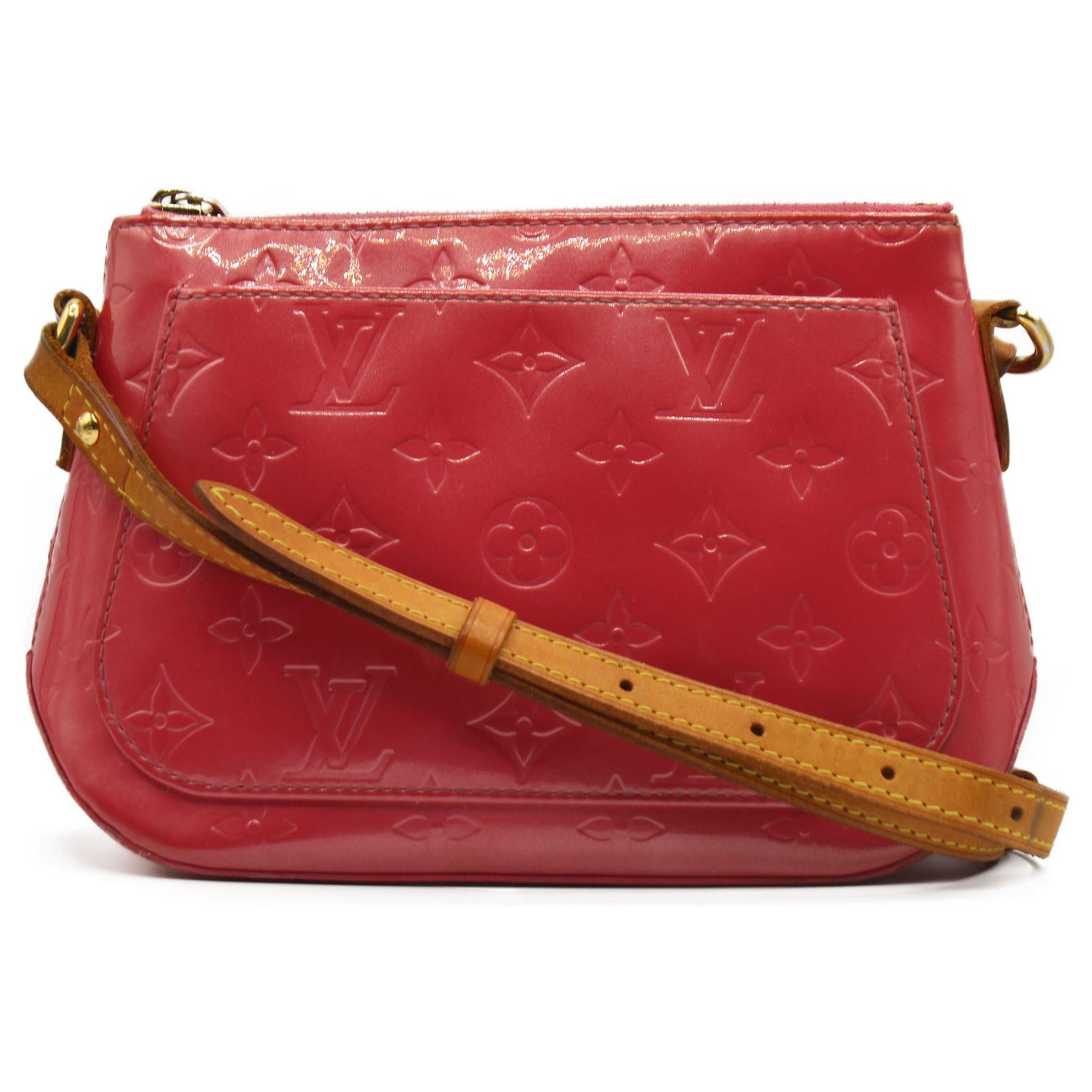 Louis Vuitton Red Patent Crossbody Bag Leather Patent leather ref.309665 -  Joli Closet