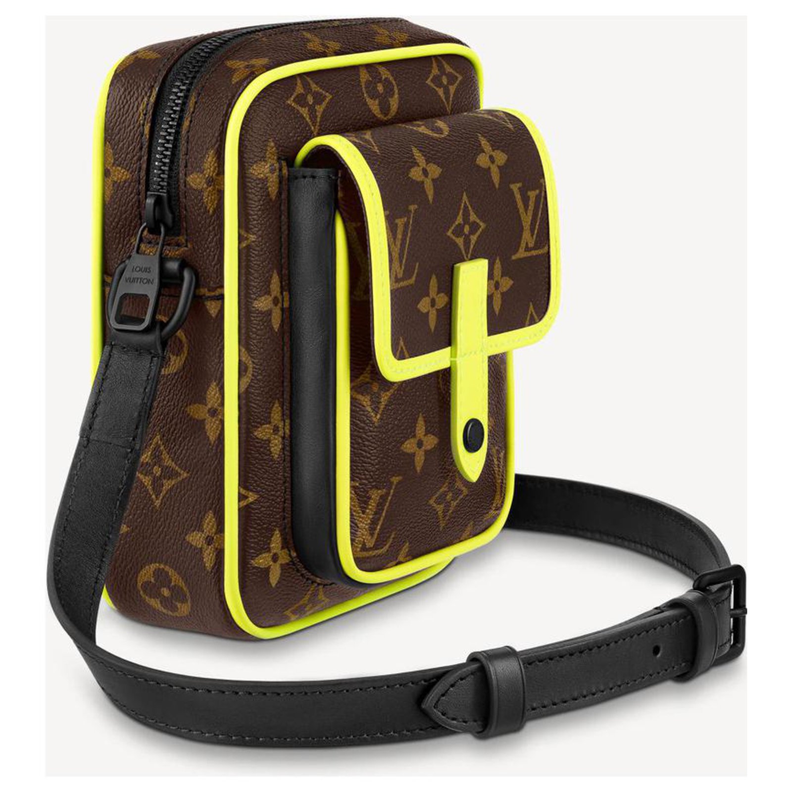 Louis Vuitton LV Christopher wearable wallet yellow Multiple colors ...