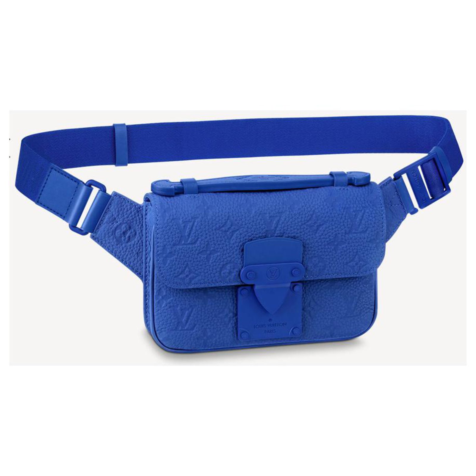 Louis Vuitton LV S Lock sling bag Brown Leather ref.478282 - Joli