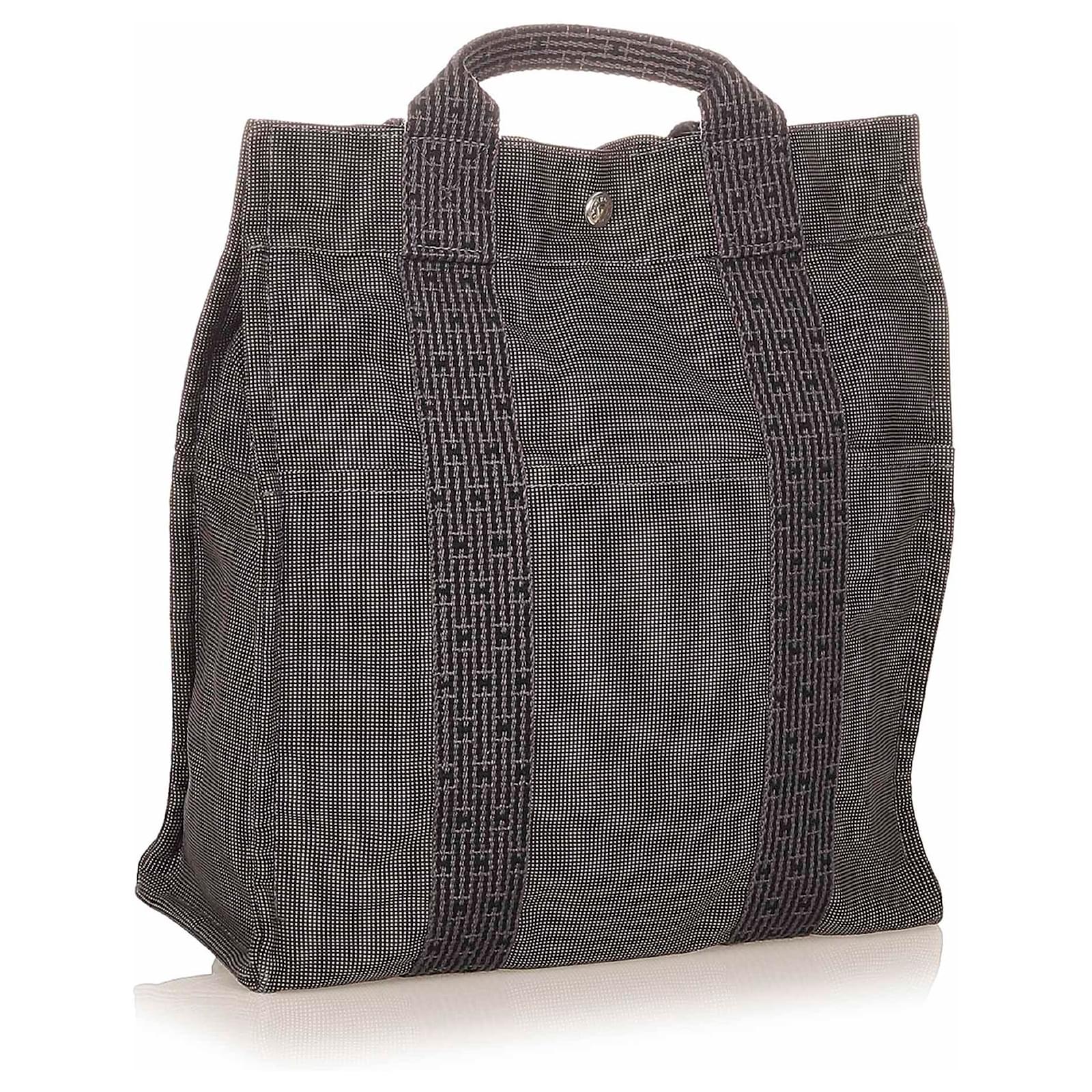hermes canvas backpack