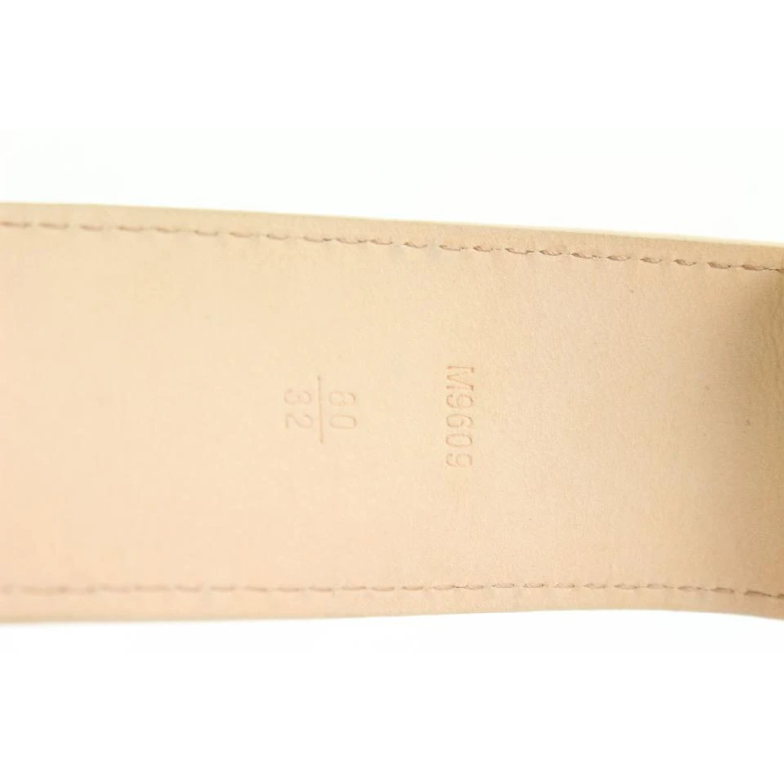 Louis Vuitton 80/32 LV Initiales 40MM Damier Azur Canvas Belt ref