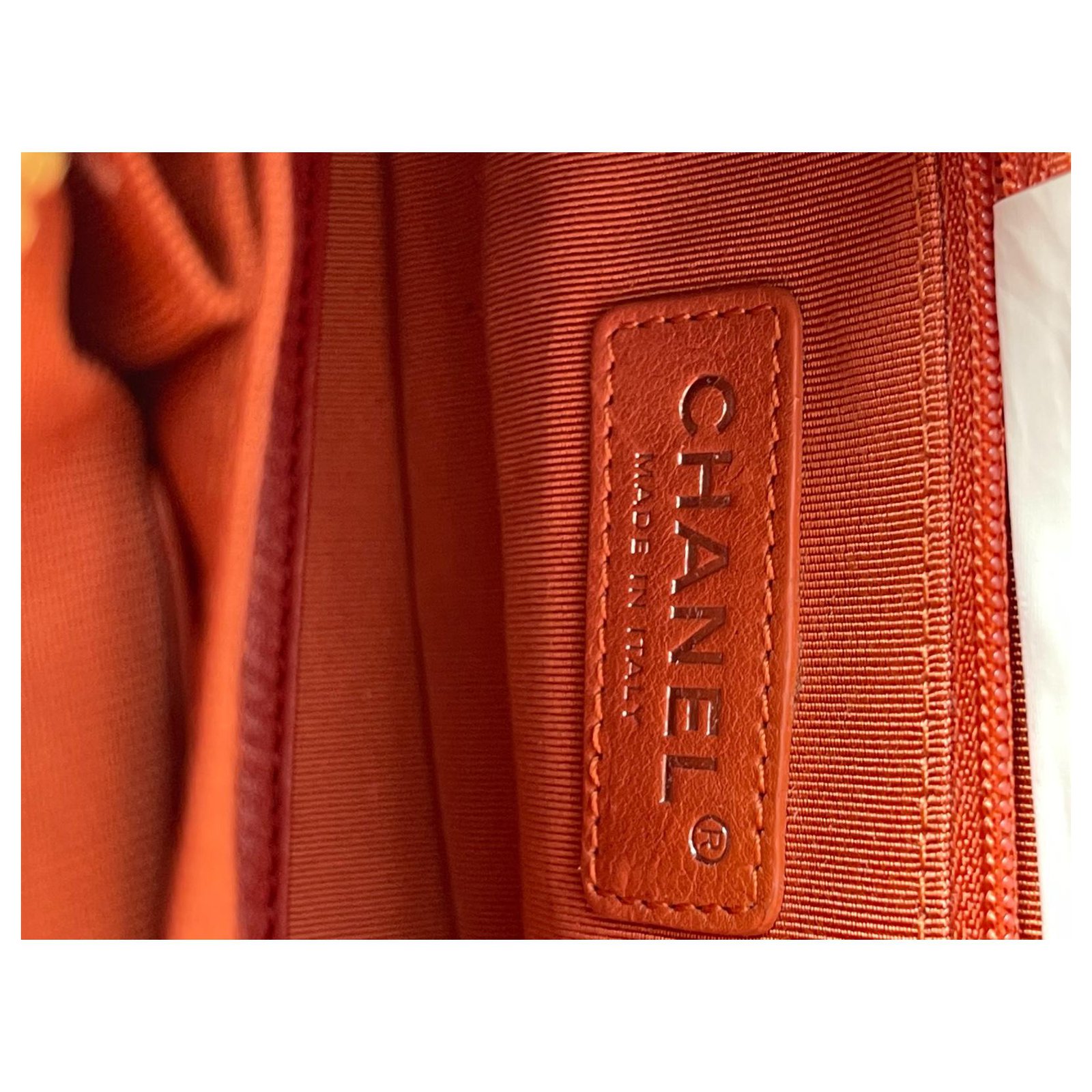 Chanel Gabrielle Dark red Tweed ref.310641 - Joli Closet