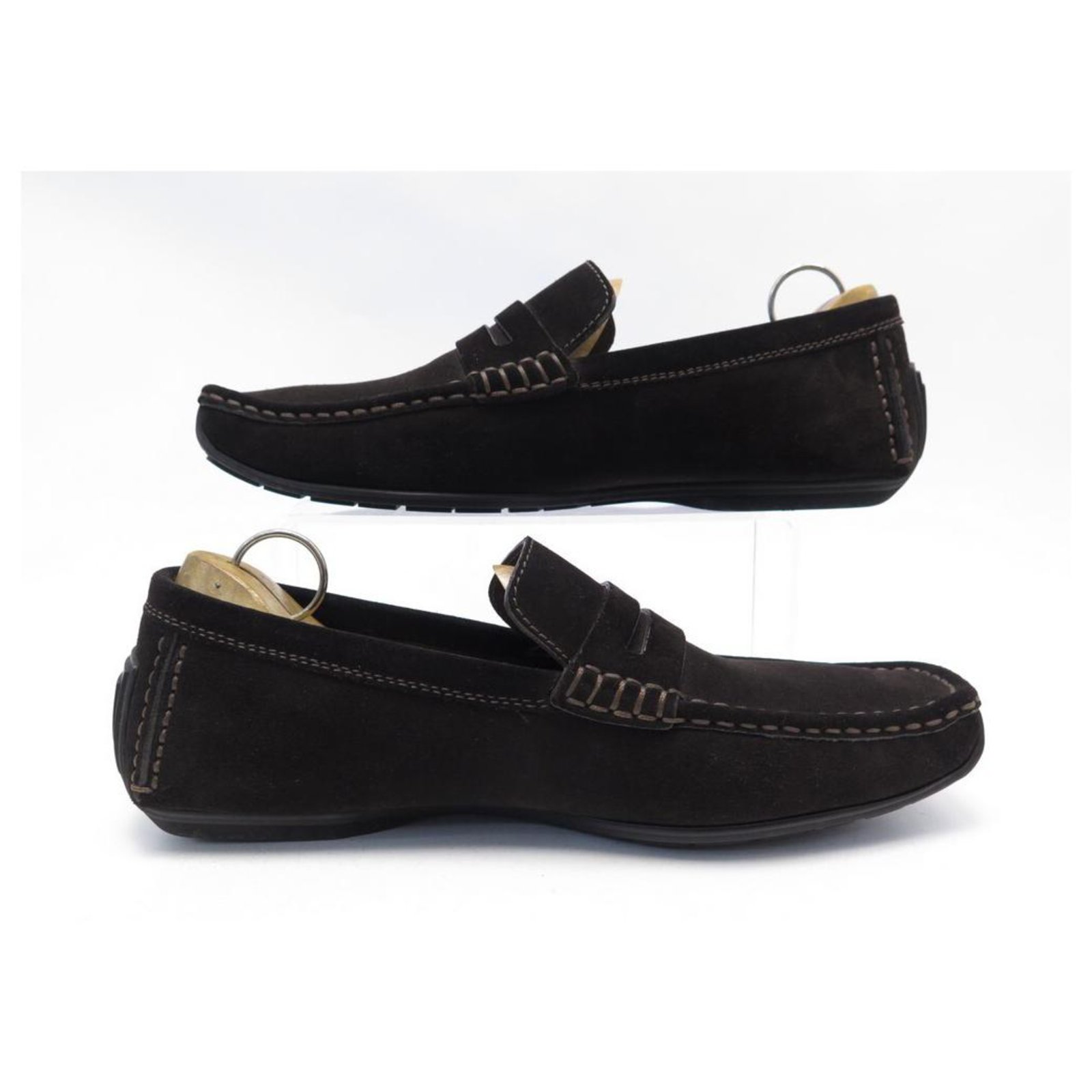 NEW LOUIS VUITTON LOAFERS 9 43 BROWN SUEDE LOAFERS SHOES ref.311150 - Joli  Closet