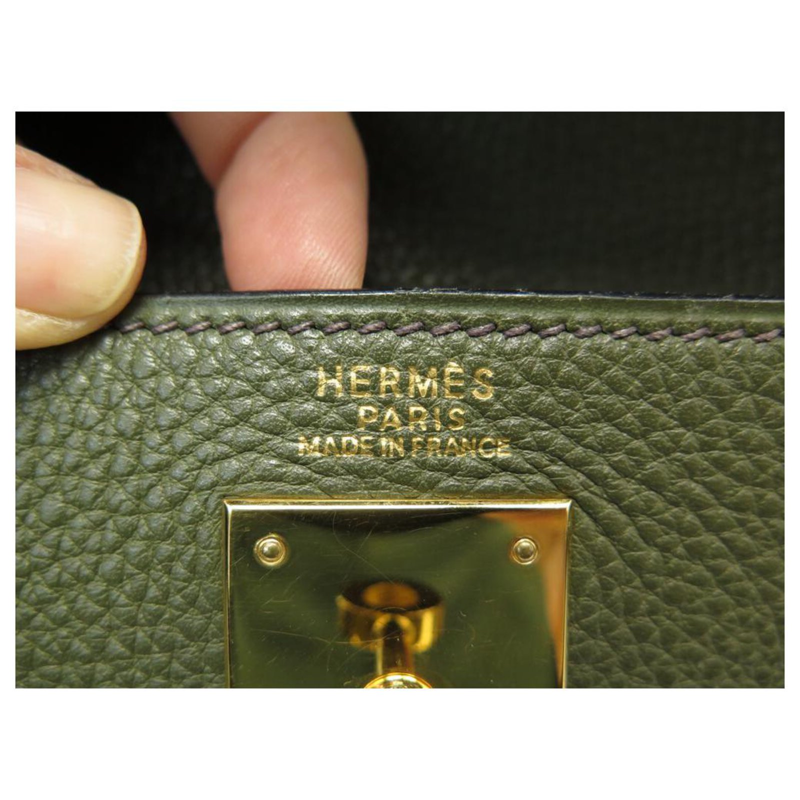 Hermès Natural Ardennes Kelly Retourne 32 QGB0H1590B003