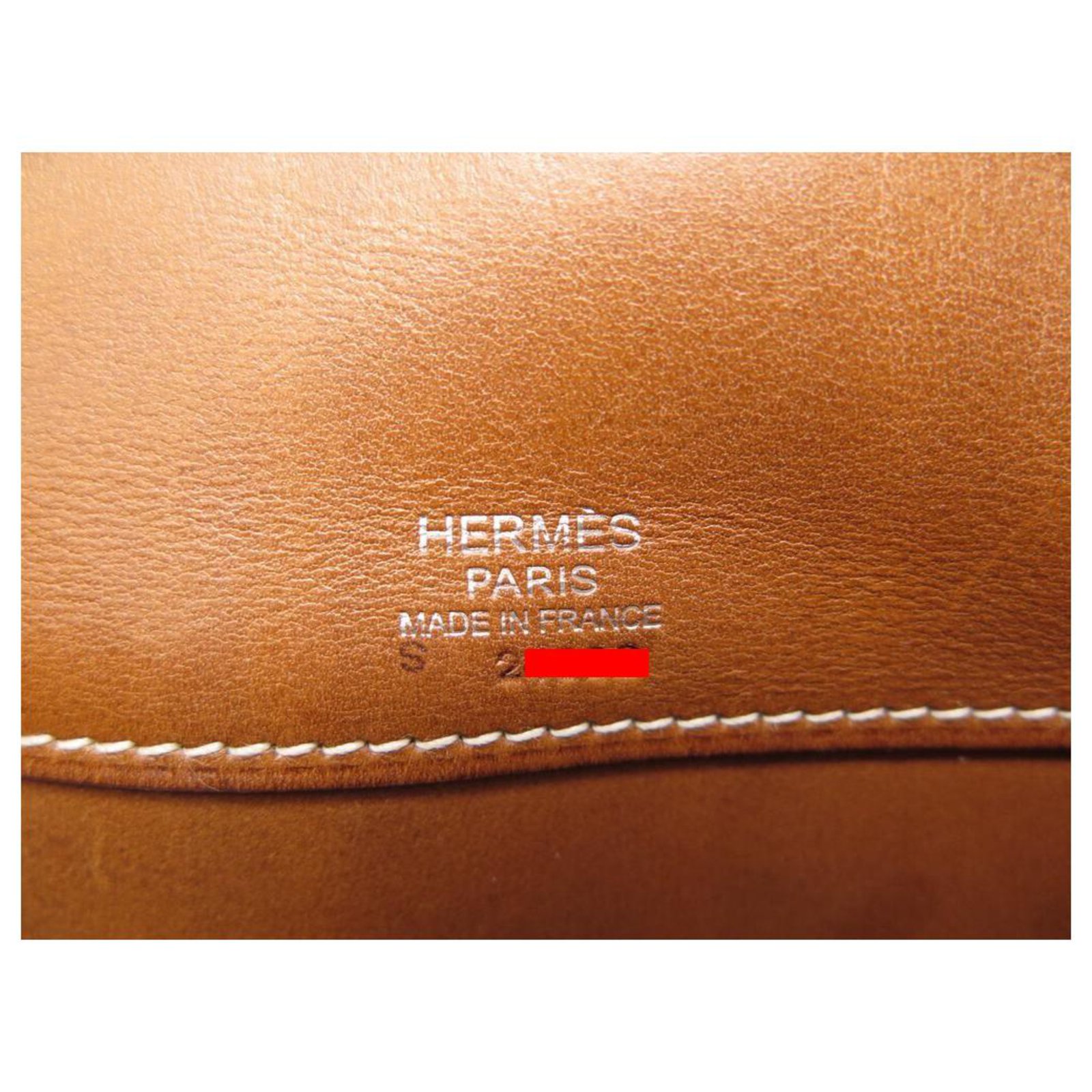 Hermès HERMES ATLAS HANDBAG 35 CM BARENIA LEATHER & CANVAS LEATHER HAND BAG  Brown ref.311605 - Joli Closet