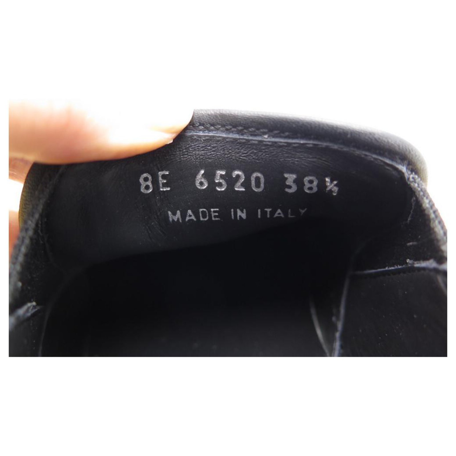 NEW FENDI BASKETS MONSTER SLIP ON SHOES 8E6520 38.5 39 + BOX SHOES Black  Leather ref.312015 - Joli Closet