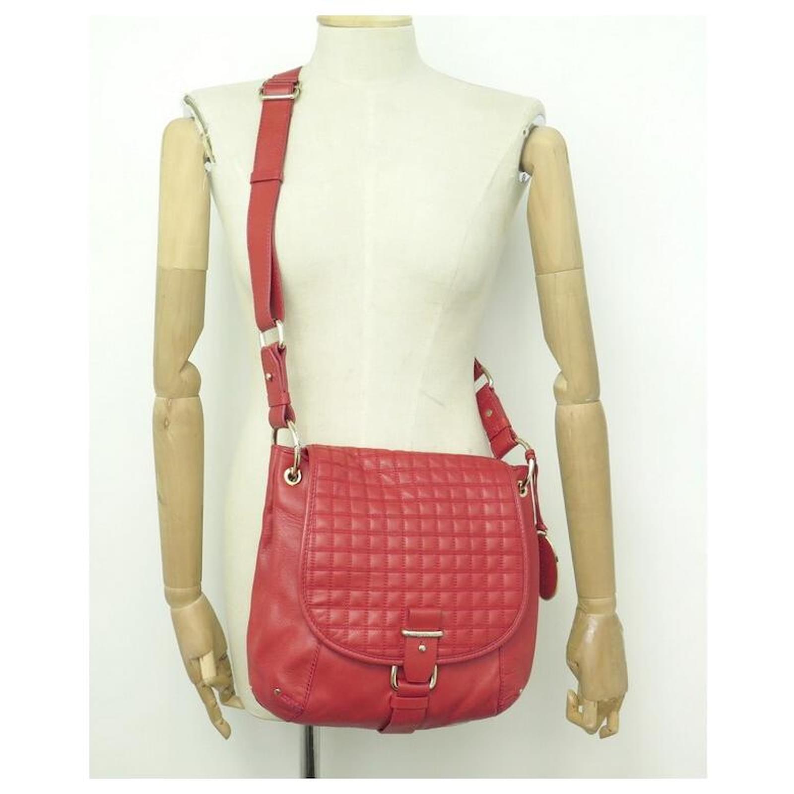 Sac En Cuir Mac Douglas Modèle Mandalay - Bleu Avec Anses Cuir - Occasion Très Bon état