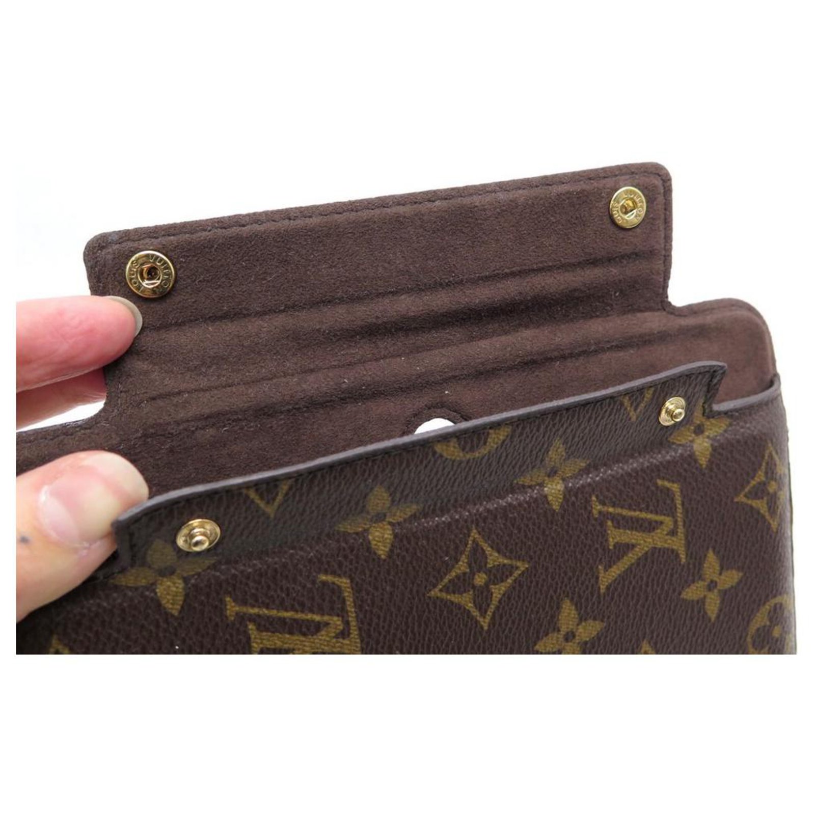 Louis Vuitton Case Ipad Monogram Brown in Toile Canvas with Gold-tone - US