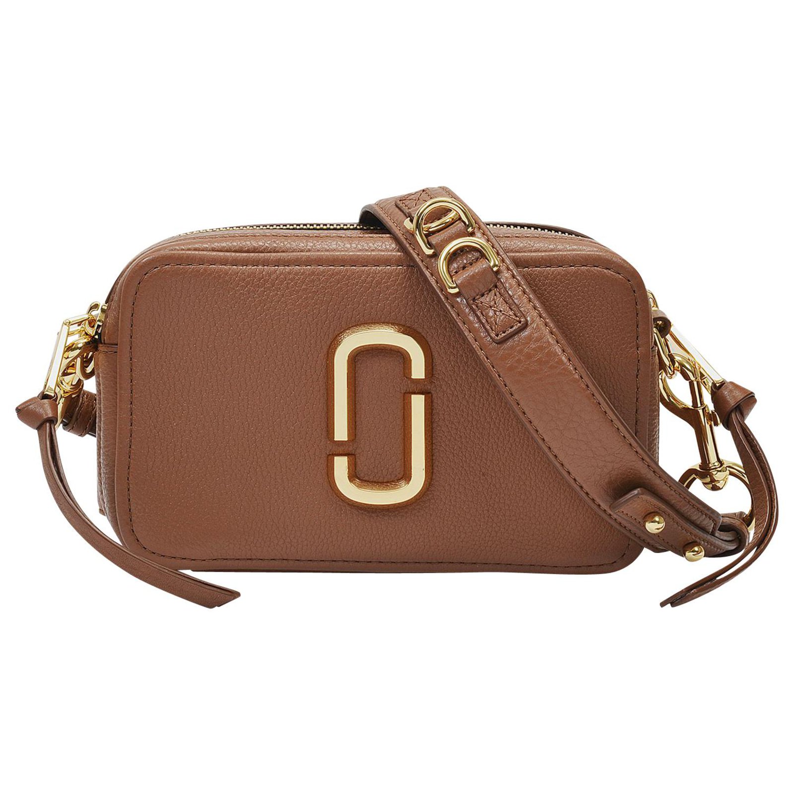 Marc Jacobs The Softshot 21 in Milk Chocolate calf leather Brown ref ...