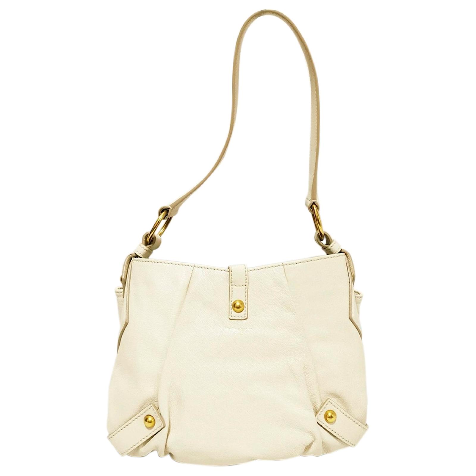 バッグ Yves Saint Laurent Sac Bow Shoulder Bag Yves Saint Laurent Metallic Bronze Bow Shoulder Bag