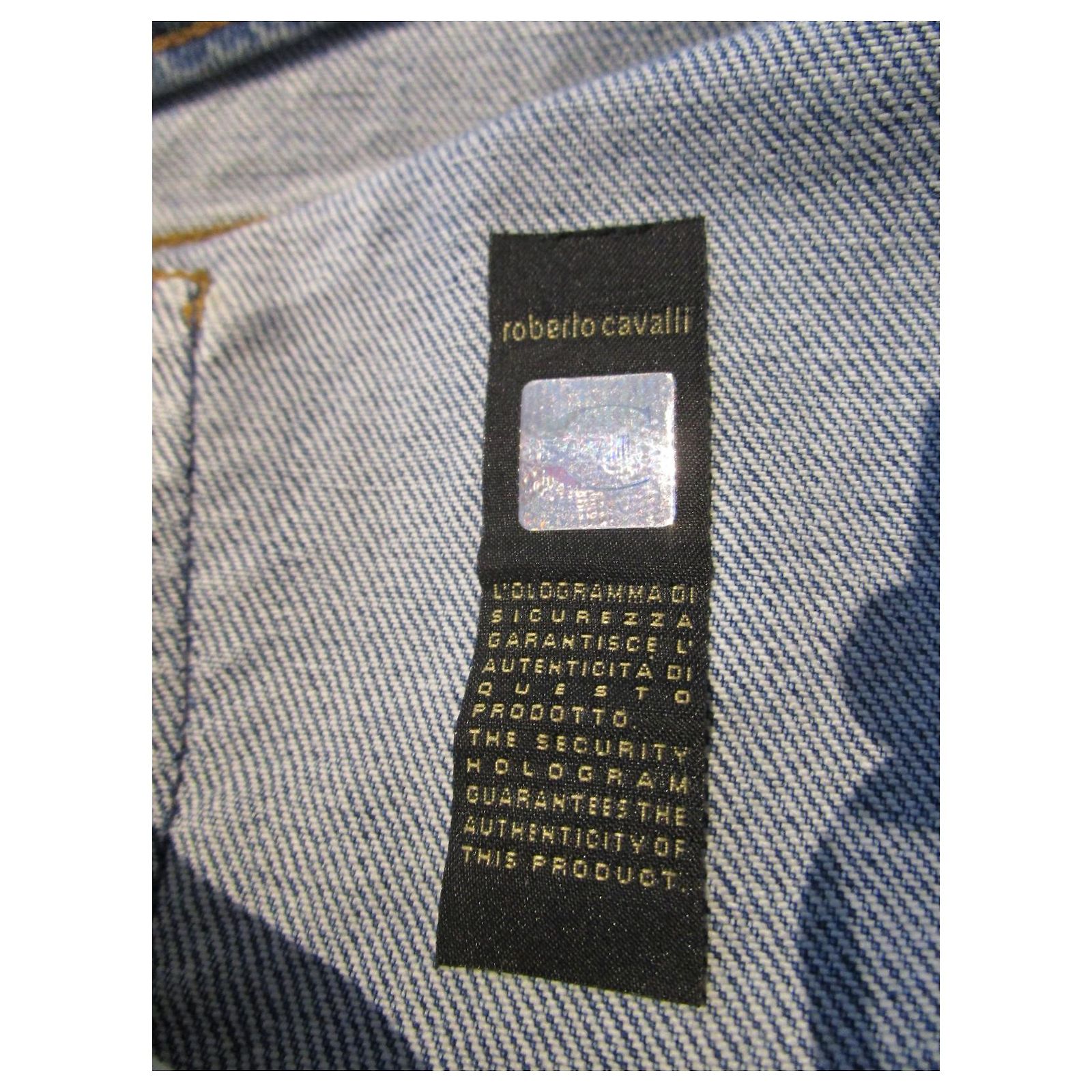 Jean Cavalli Taille 29 - Denim Bleu - Coupe Regular - Occasion Très Bon état