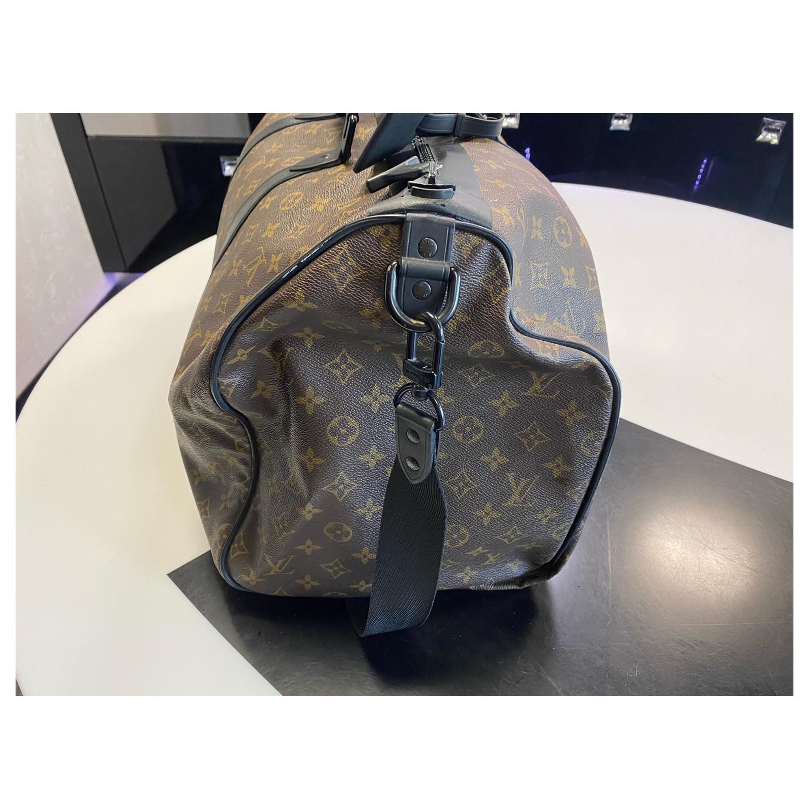 Louis Vuitton Keepall 55 Brown Cloth ref.915100 - Joli Closet