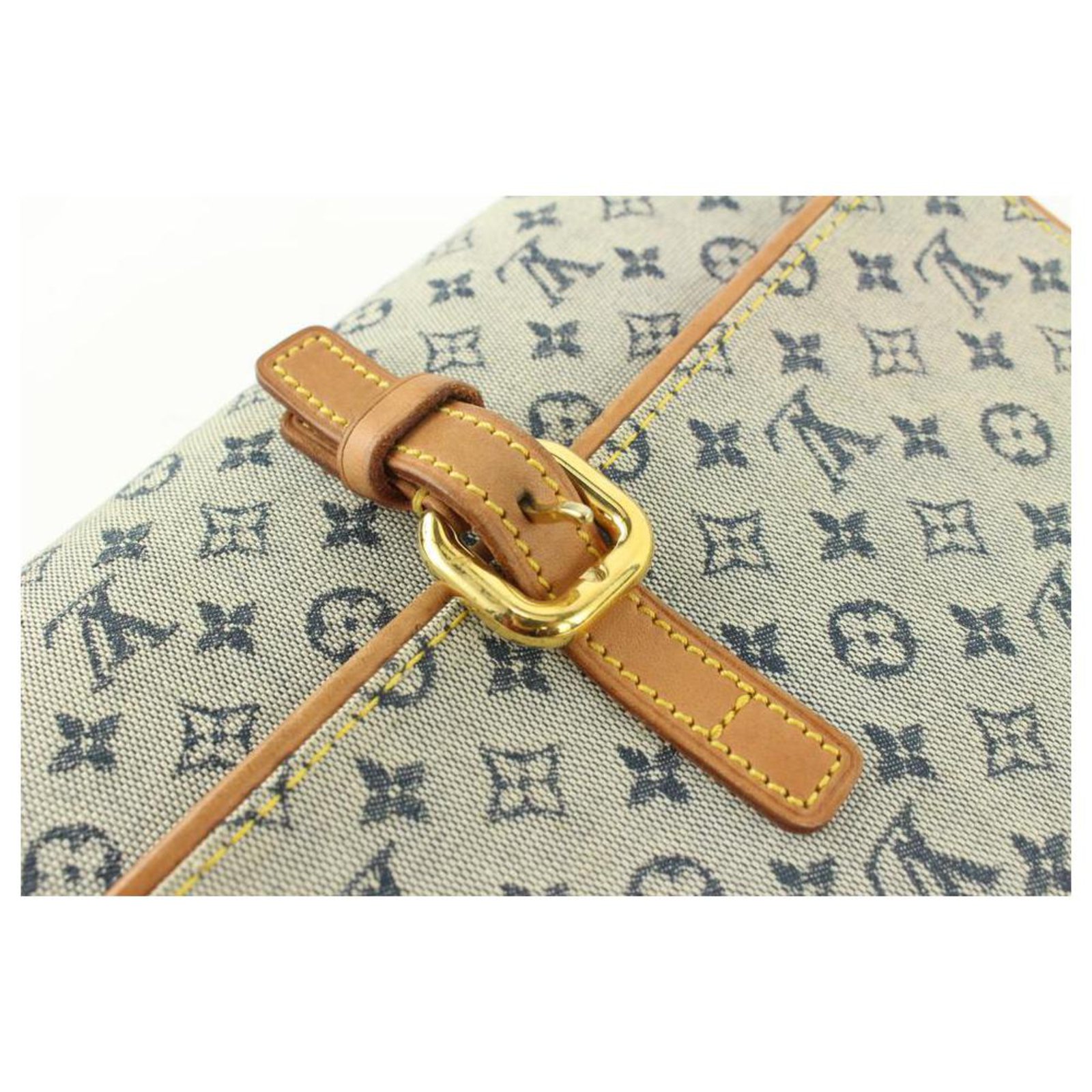 Louis Vuitton Monogram Mini Lin Chain Crossbody bag Leather ref.315893 -  Joli Closet
