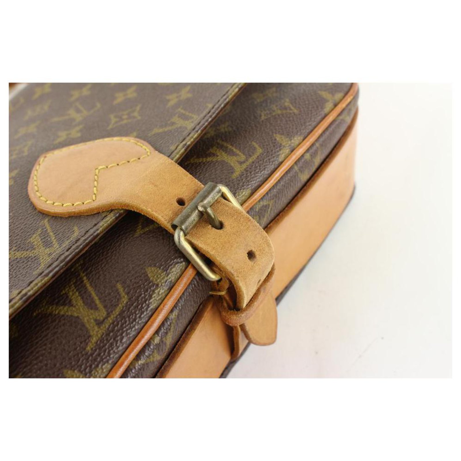 Louis Vuitton Large Monogram Cartouchiere GM Crossbody Cult Sierre Leather  ref.478499 - Joli Closet