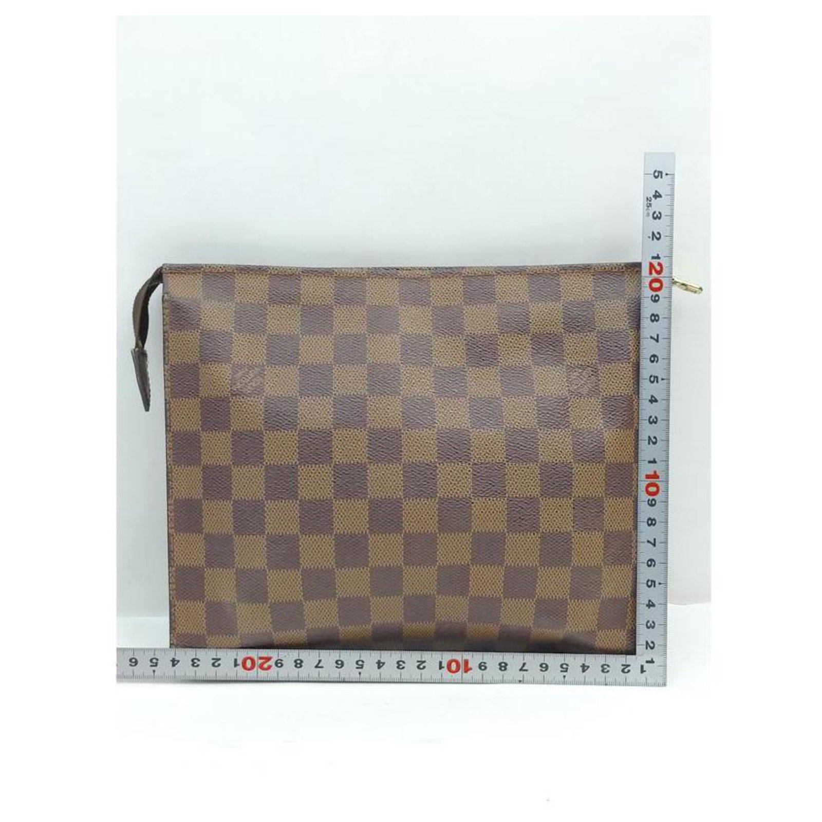 Louis Vuitton Damier Ebene Poche Toilette 26 bag – Brandera Luxury Vintage