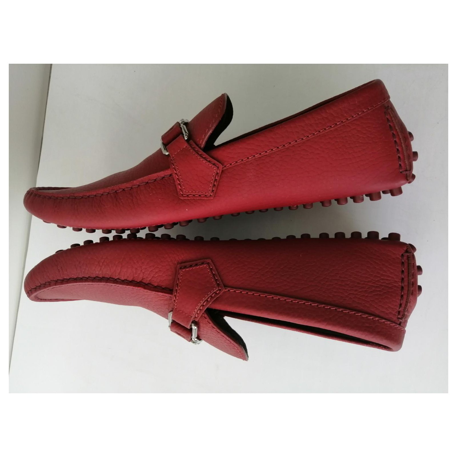 Shop Louis Vuitton Men's Red Loafers & Slip-ons