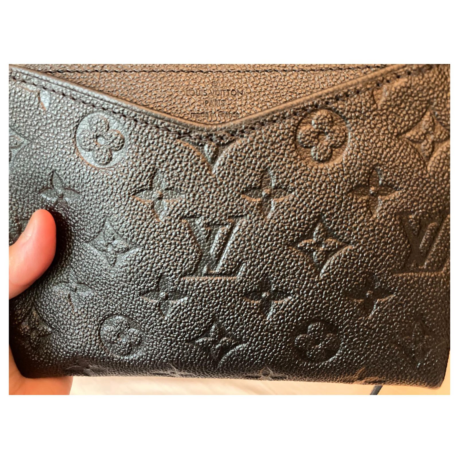 Louis Vuitton Pallas Taupe Leather ref.476584 - Joli Closet
