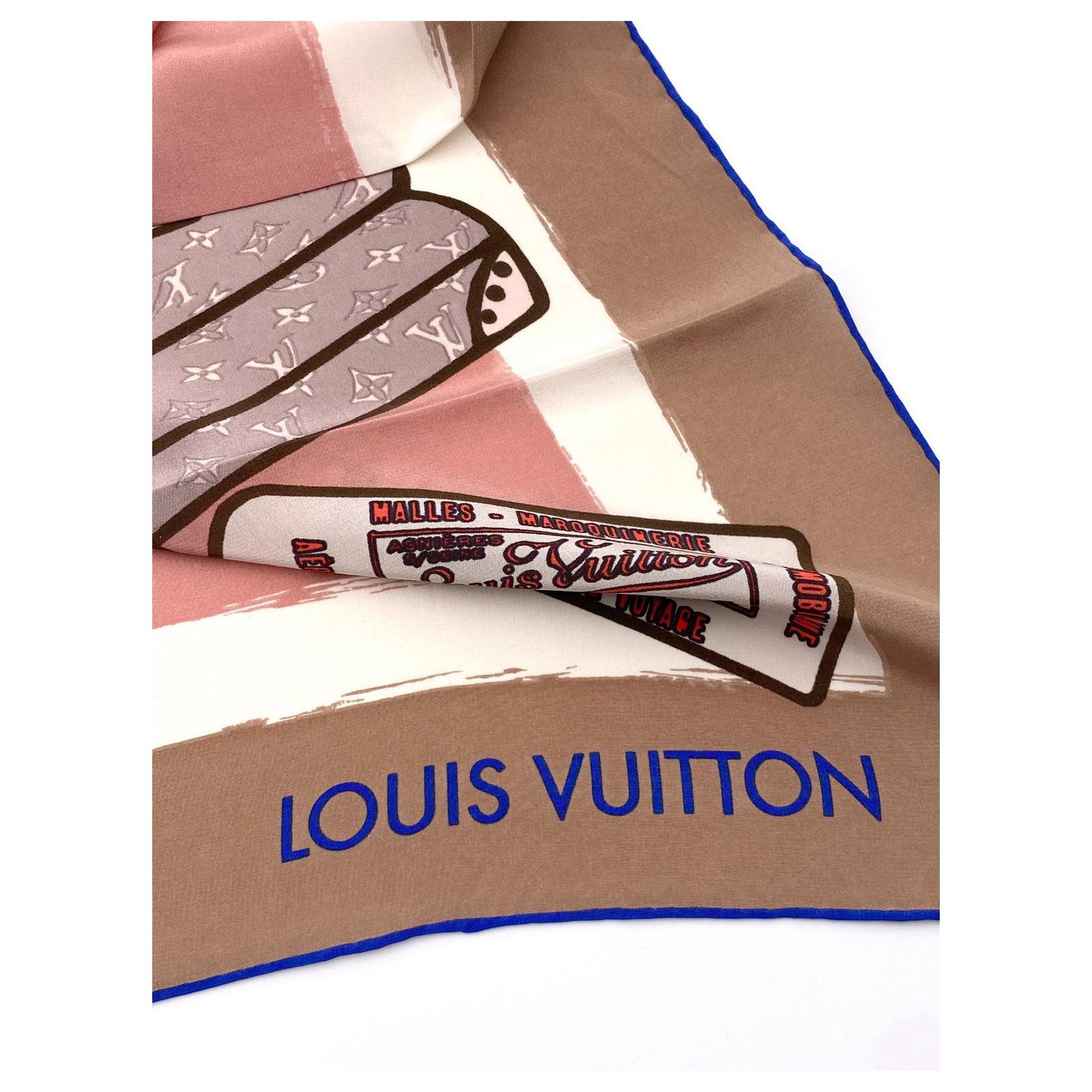 Louis Vuitton Silk scarf Multiple colors ref.317166 - Joli Closet