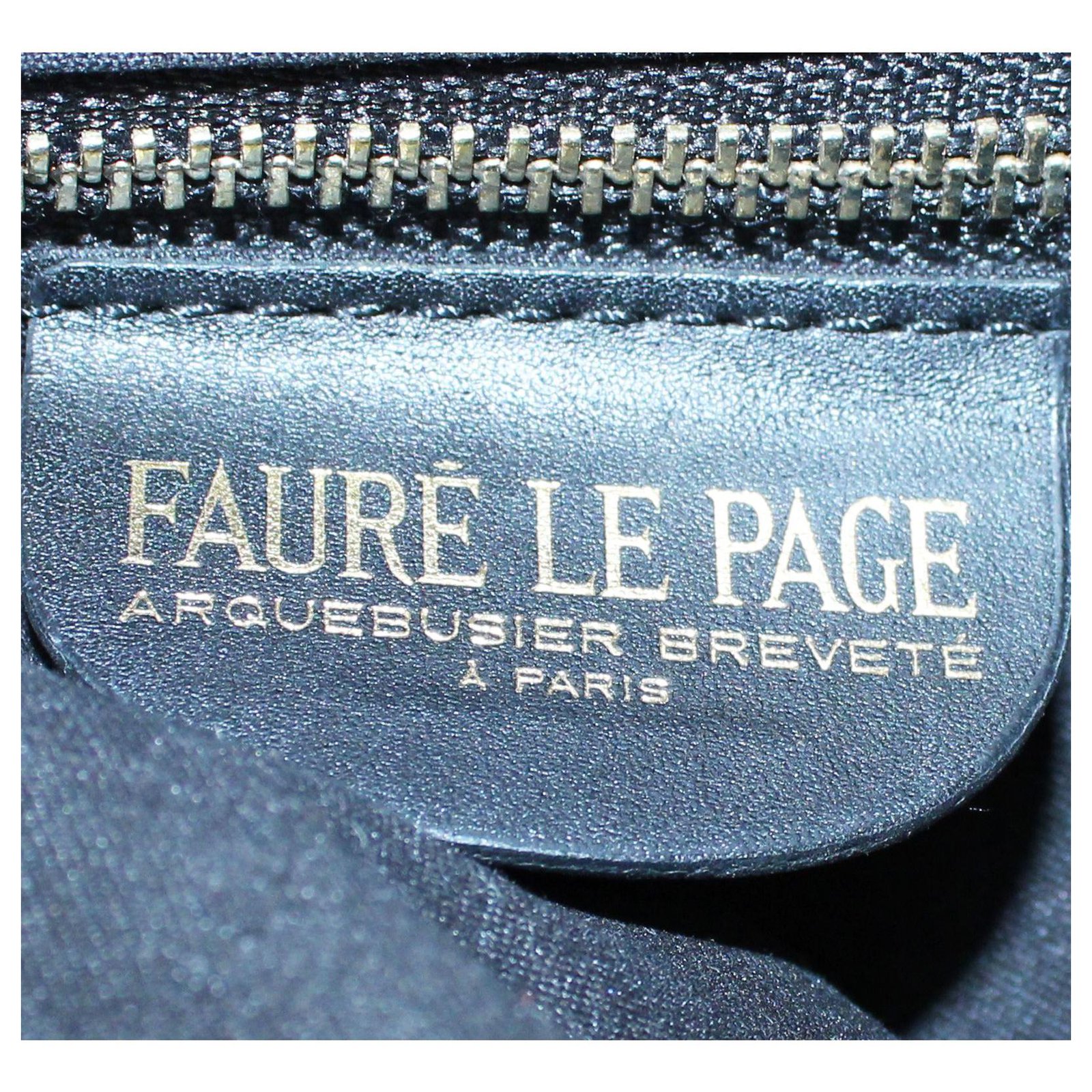 Faure Le Page Grey Toile Ecailles Carry on Tote Faure Le Page