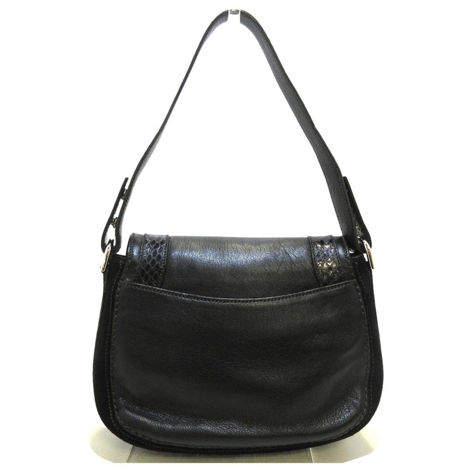 Cartier Shoulder bag Black Leather ref.317370 - Joli Closet