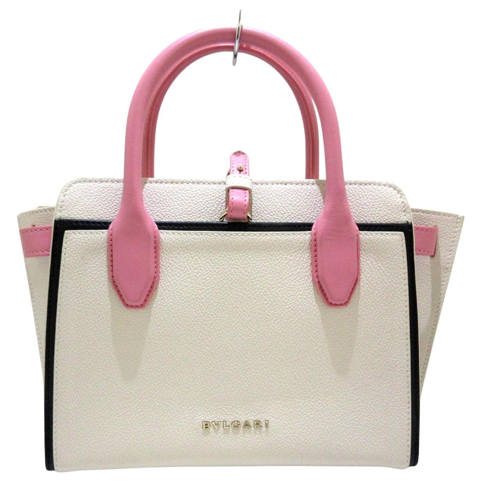 Bulgari BVLGARI Bvlgari bvlgari Weiß Leder ref.317987 - Joli Closet