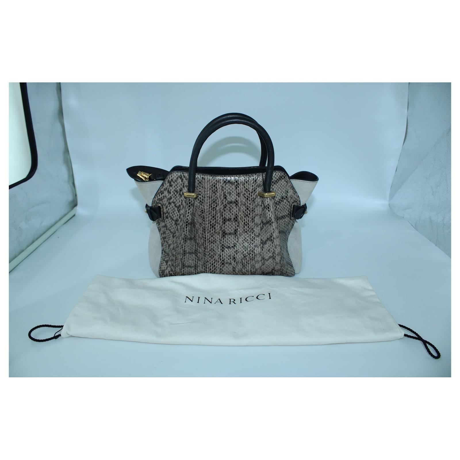 NINA RICCI ヘビ柄 サコッシュ ベガ】 ポシェット （ショルダーバッグ）｜NINA NINA RICCI