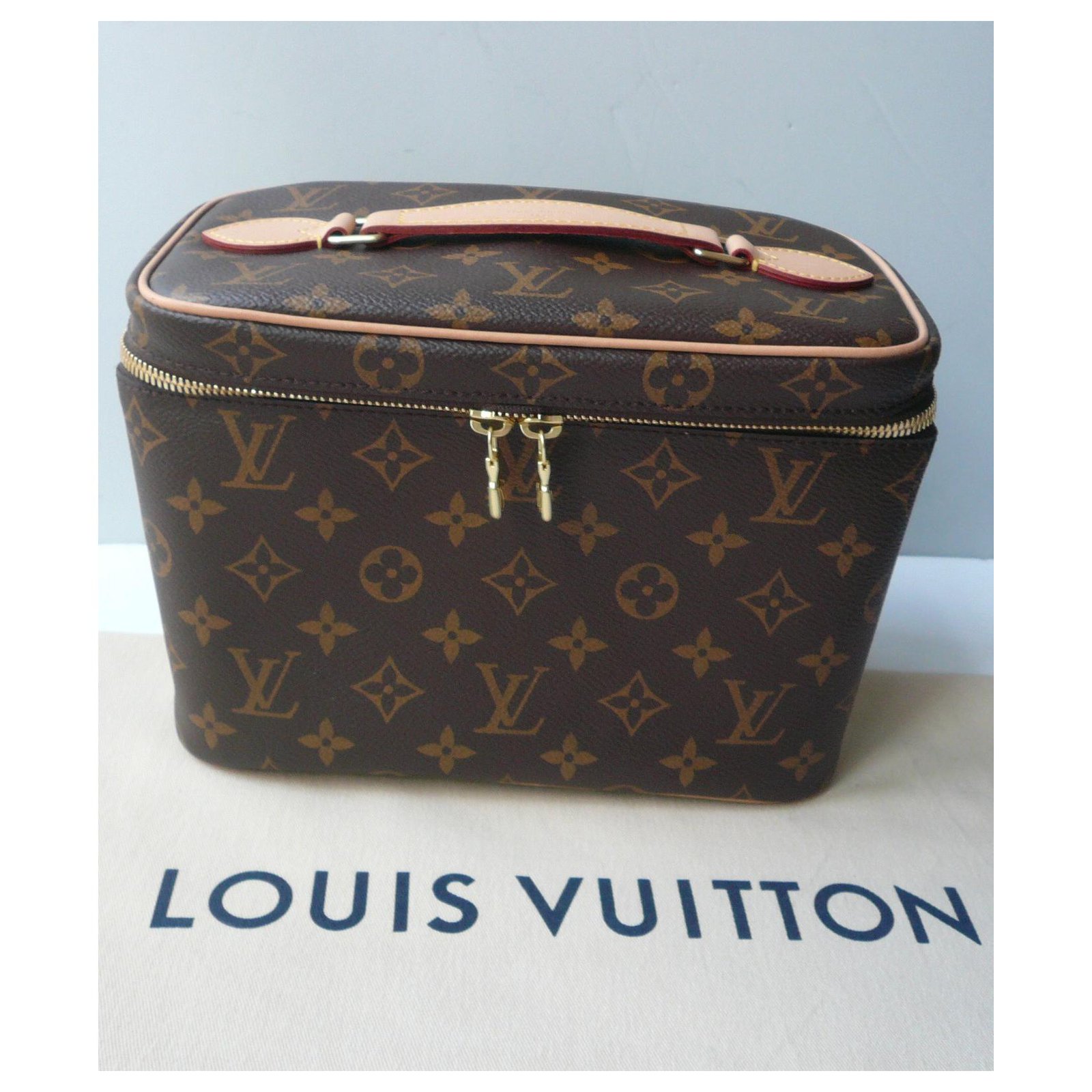 Louis Vuitton Nice Vanity Case Monogram Canvas BB Brown 2268812