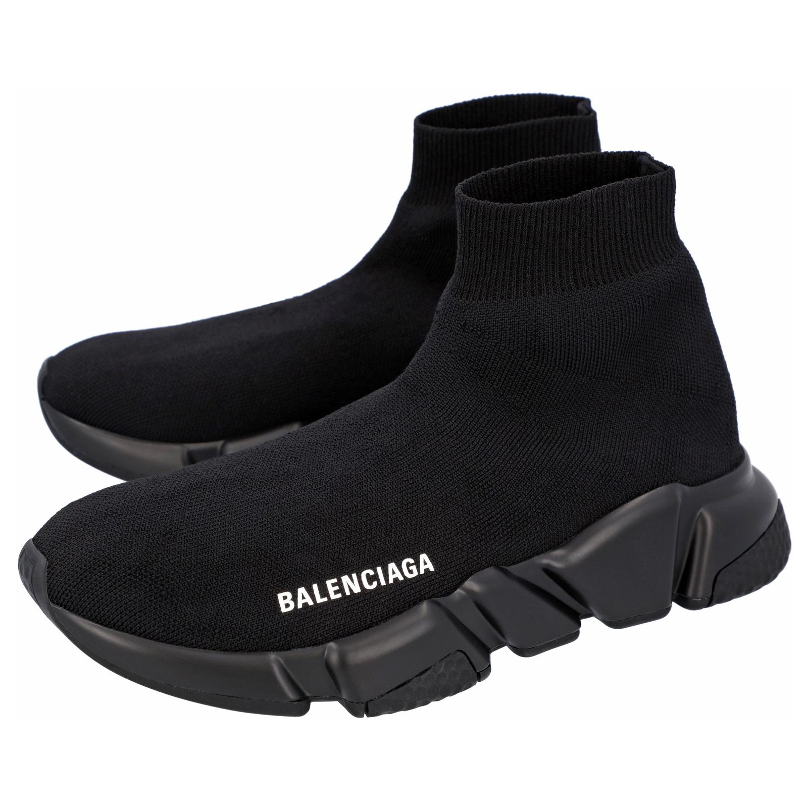 Balenciaga Speed 2.0 Sneaker in Beige Recycled Knit Polyester ref