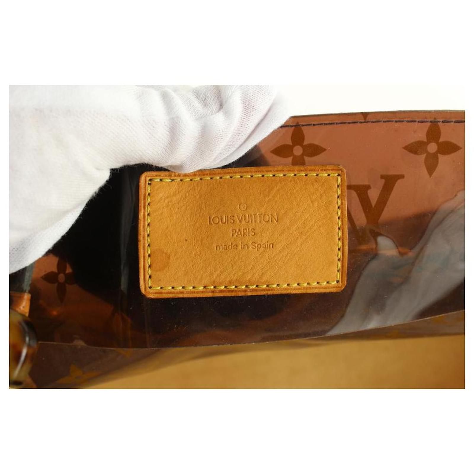 Louis Vuitton Clear Monogram Cabas Ambre GM Neo Chain Tote Bag