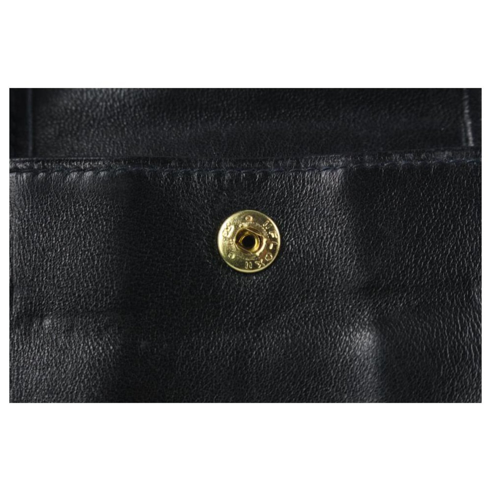 Black Quilted Wallet - 93 For Sale on 1stDibs