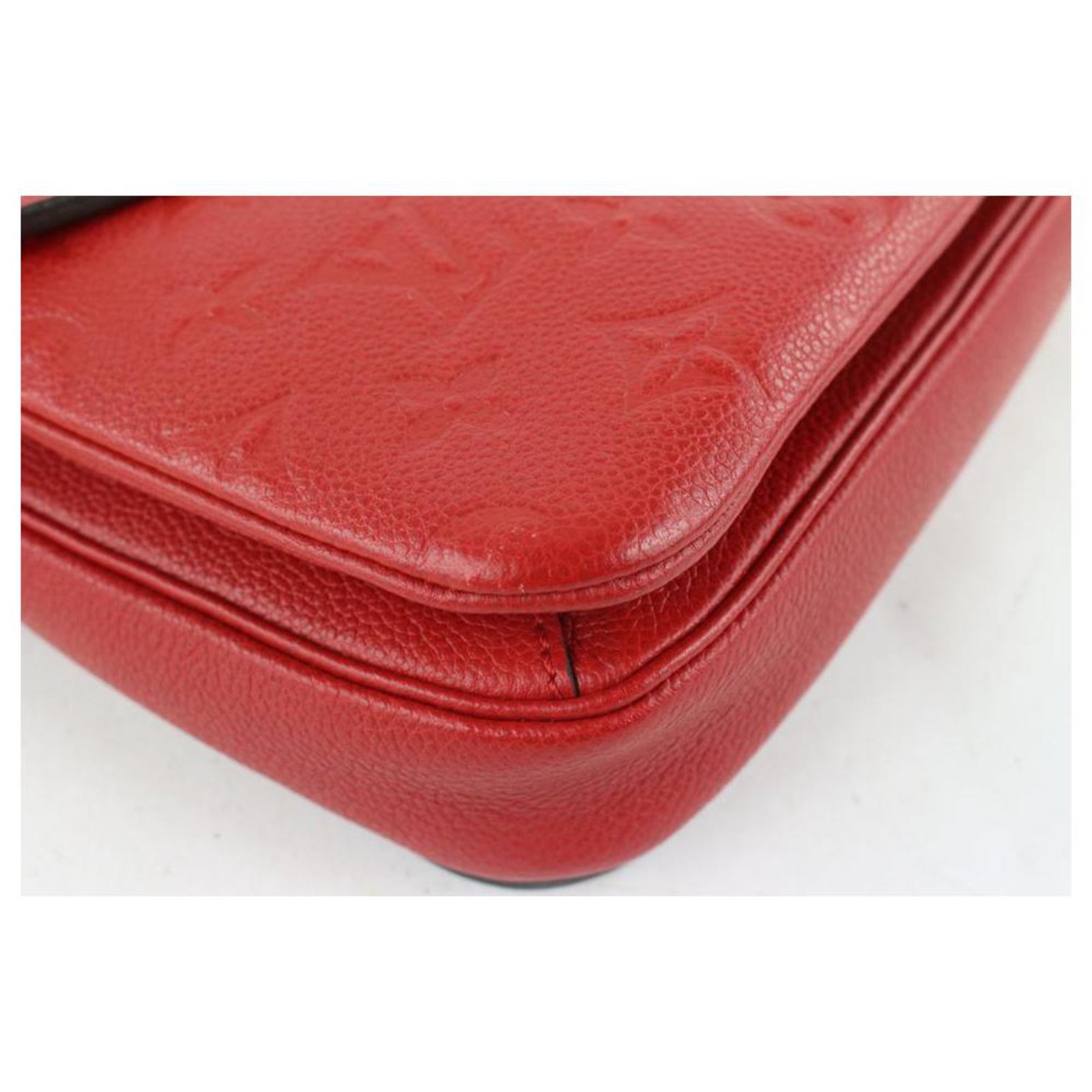 Louis Vuitton Metis Red Leather ref.766528 - Joli Closet