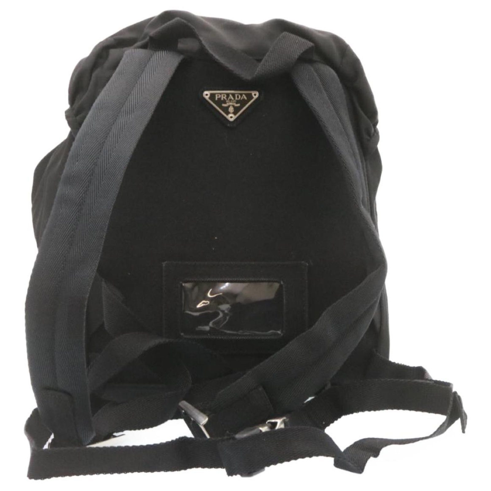 Prada backpack Black Synthetic  - Joli Closet