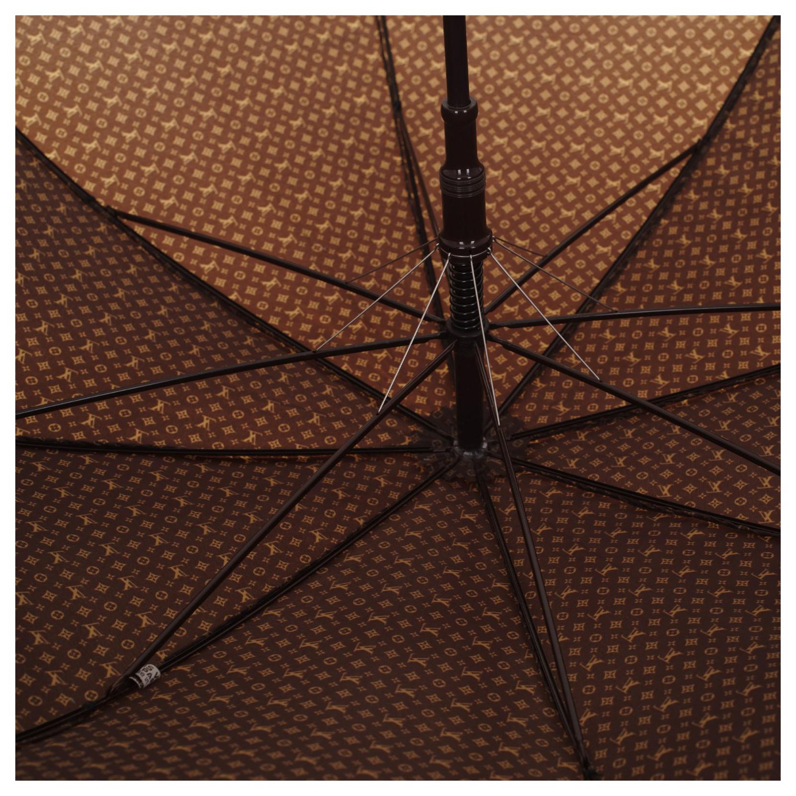 Parapluie Louis Vuitton Toile Monogramme Marron