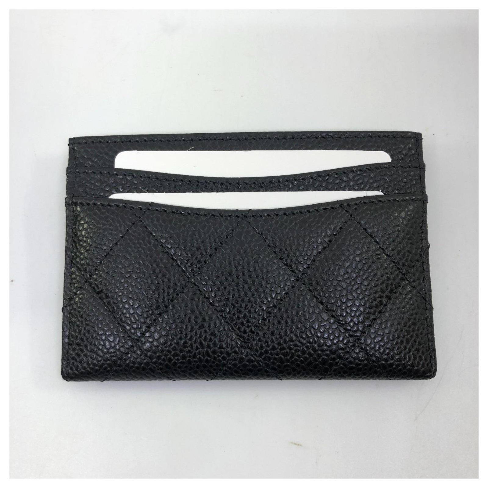 chanel classic card case holder