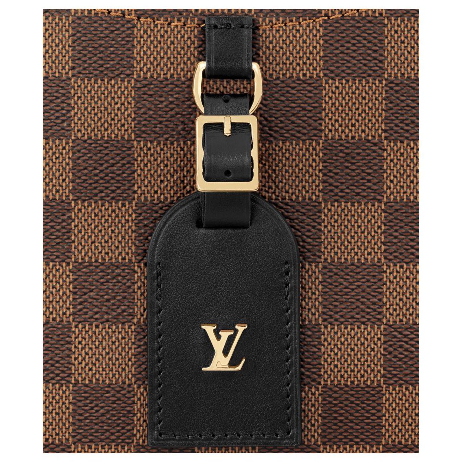 Louis Vuitton LV Odeon PM damier Brown Leather ref.322340 - Joli