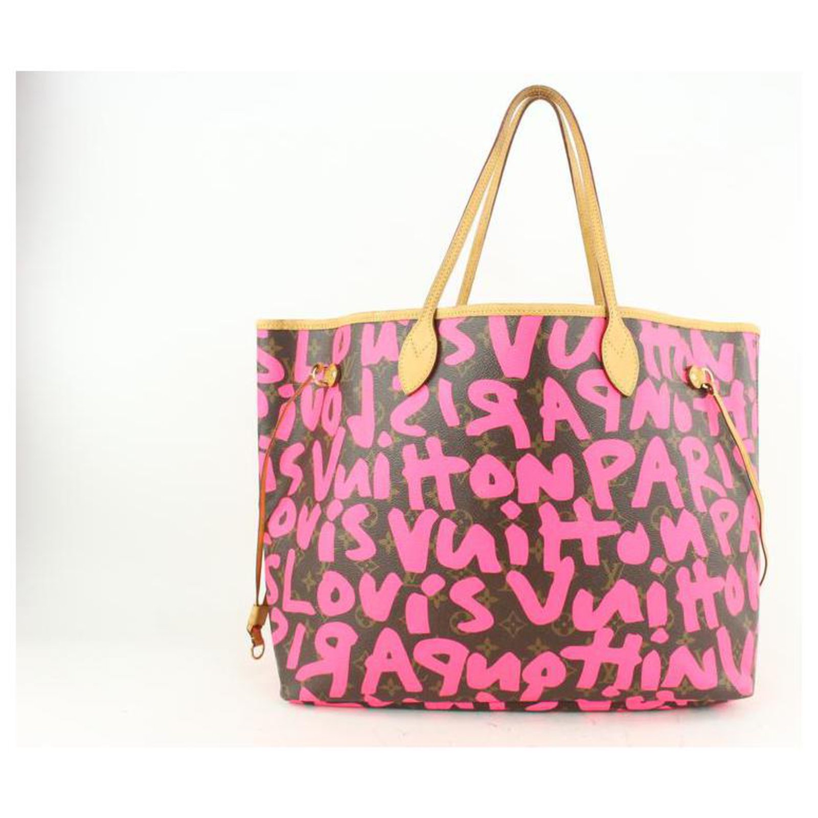 Louis Vuitton, Bags, Louis Vuitton Stephen Sprouse Pink Graffiti Neverfull