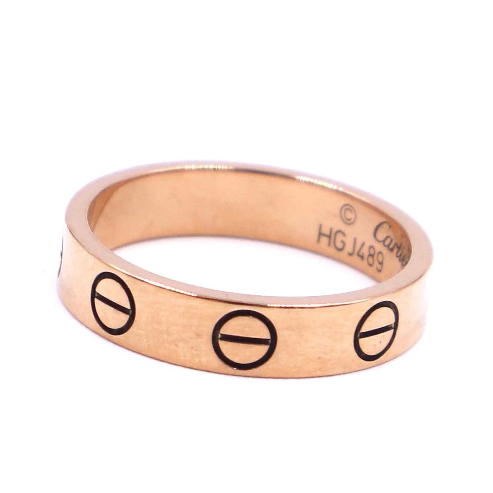 cartier ring size 46