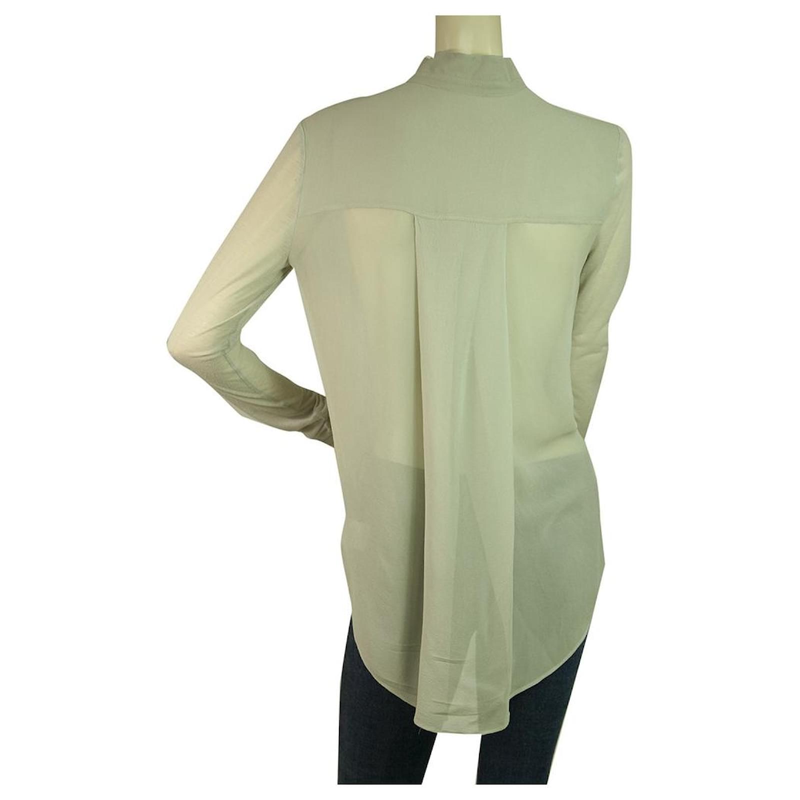 helmut lang transparent shirt