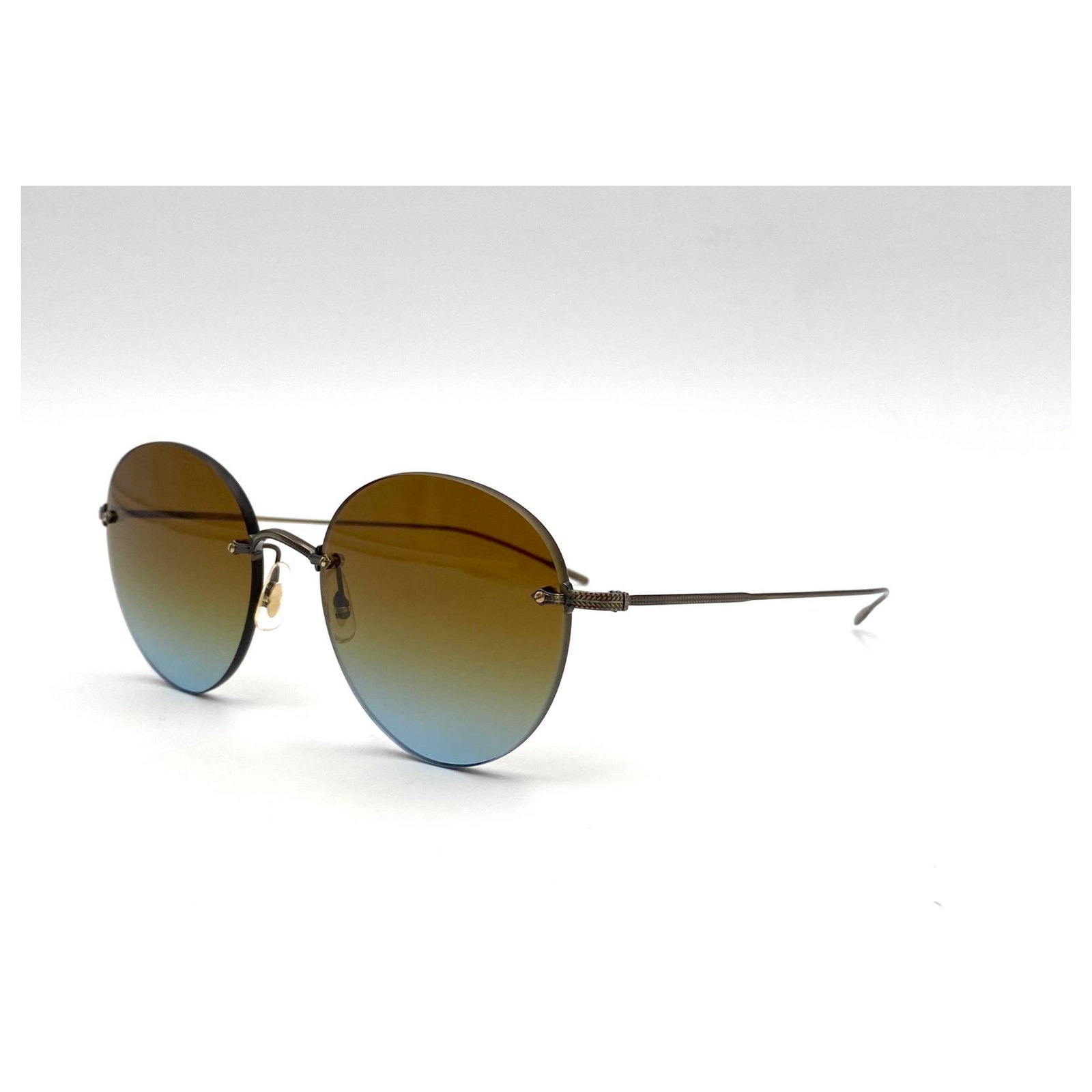 Oliver Peoples Coliena New 2021 Blue Golden Metal  - Joli Closet