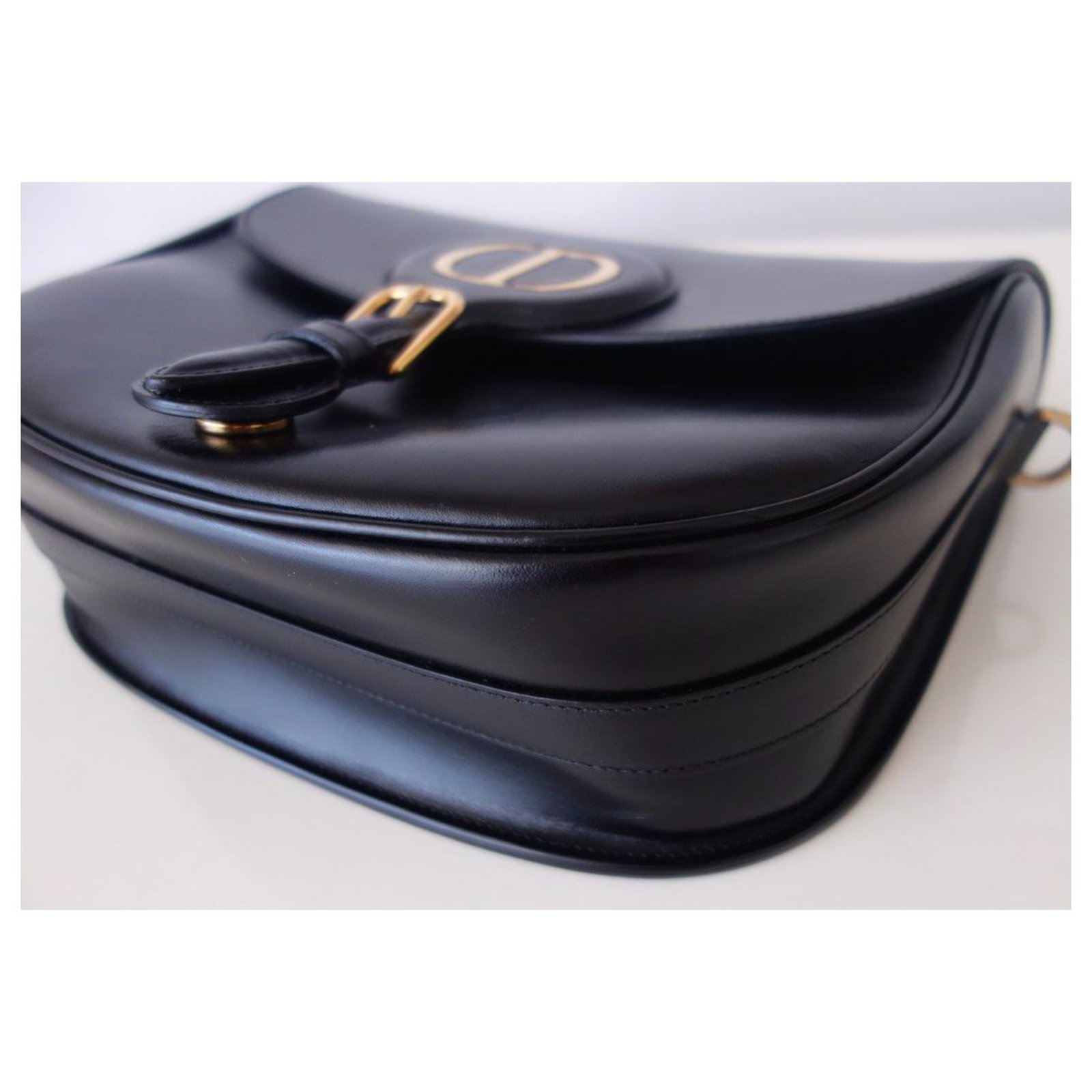 Dior Bobby Large bag Black Leather ref.323302 - Joli Closet