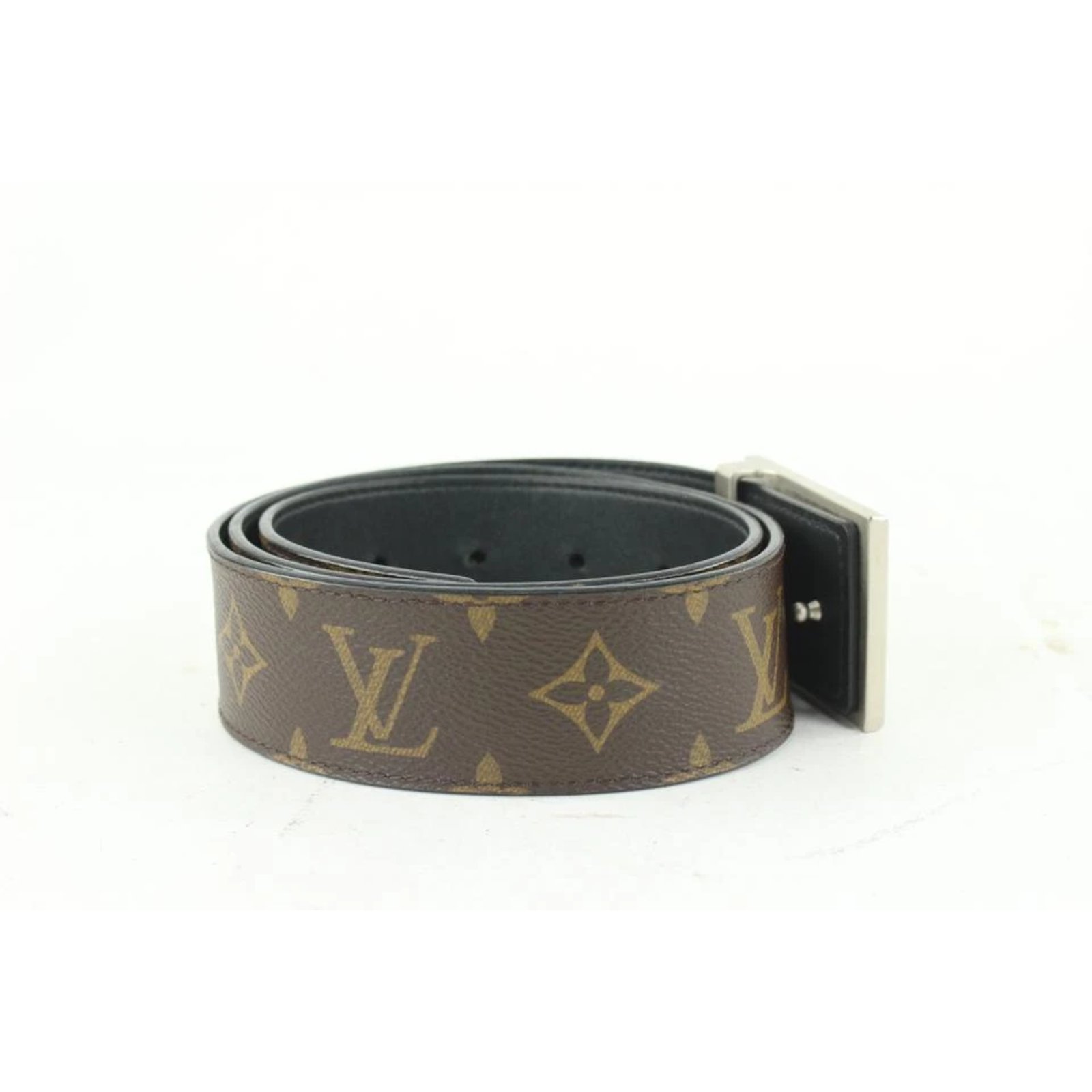 Louis Vuitton Louis Vuitton Ceinture LV Cut Monogram Canvas Belt Size