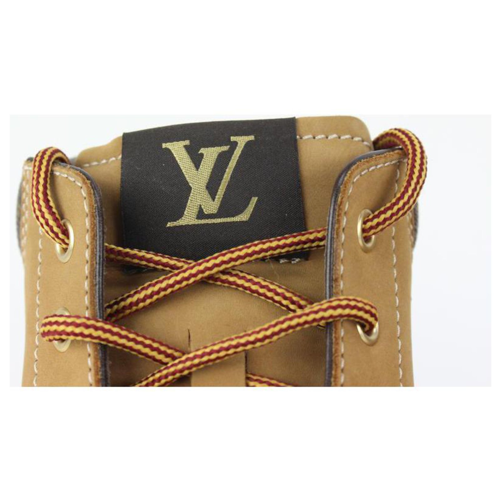 Louis Vuitton LV7.5 MENS US 8.5 Monogram x Nubuck Oberkampf Ankle Boot  ref.324533 - Joli Closet