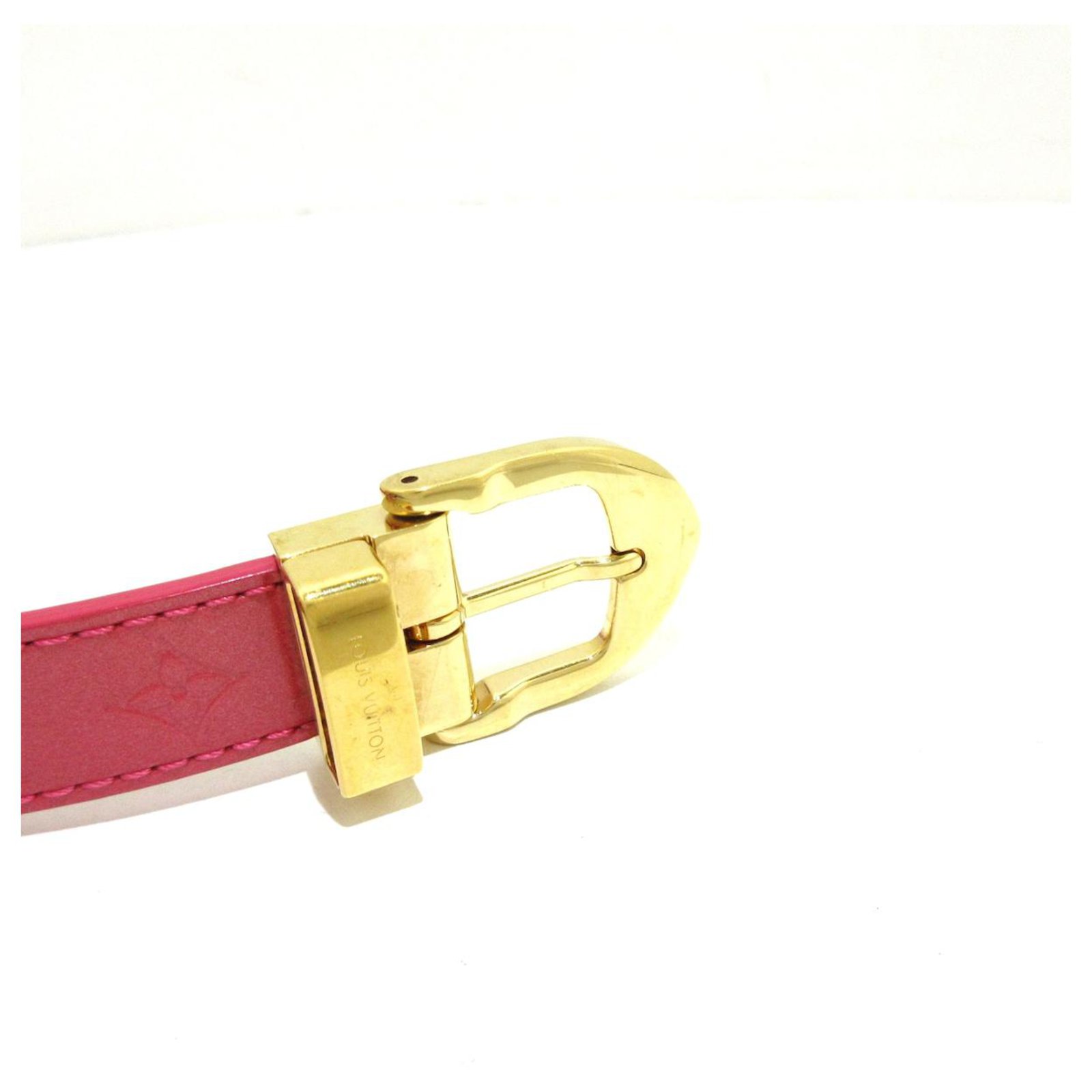 Louis Vuitton Belt Pink Patent leather ref.325361 - Joli Closet