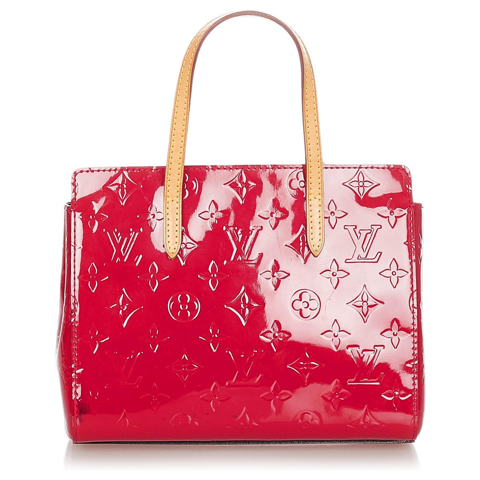 Louis Vuitton Monogram Vernis Catalina BB M90016 Red Leather Patent leather  ref.733783 - Joli Closet