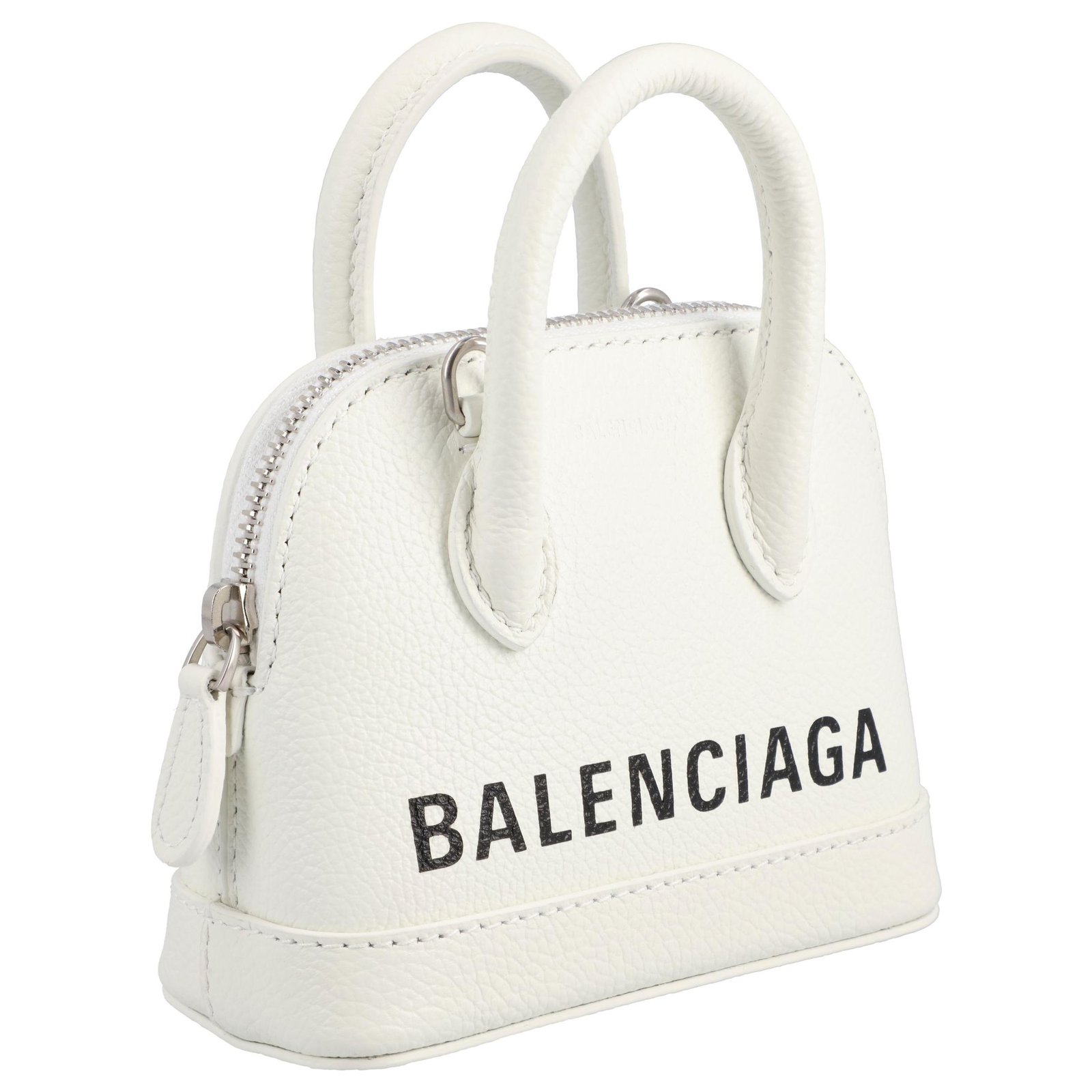 Balenciaga Ville White Pony-style calfskin ref.327556 - Joli Closet