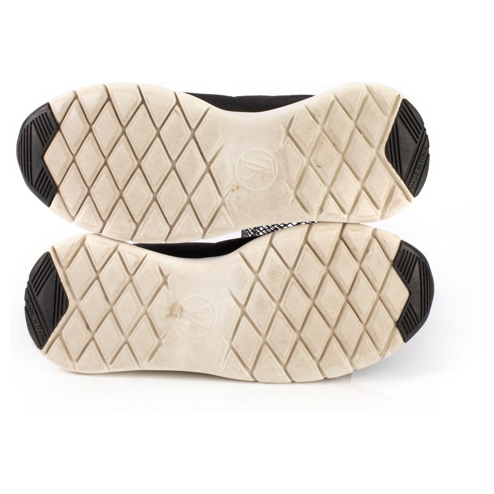 Louis Vuitton Black Aftergame Sock Sneakers Elastane Lycra ref.327601 -  Joli Closet