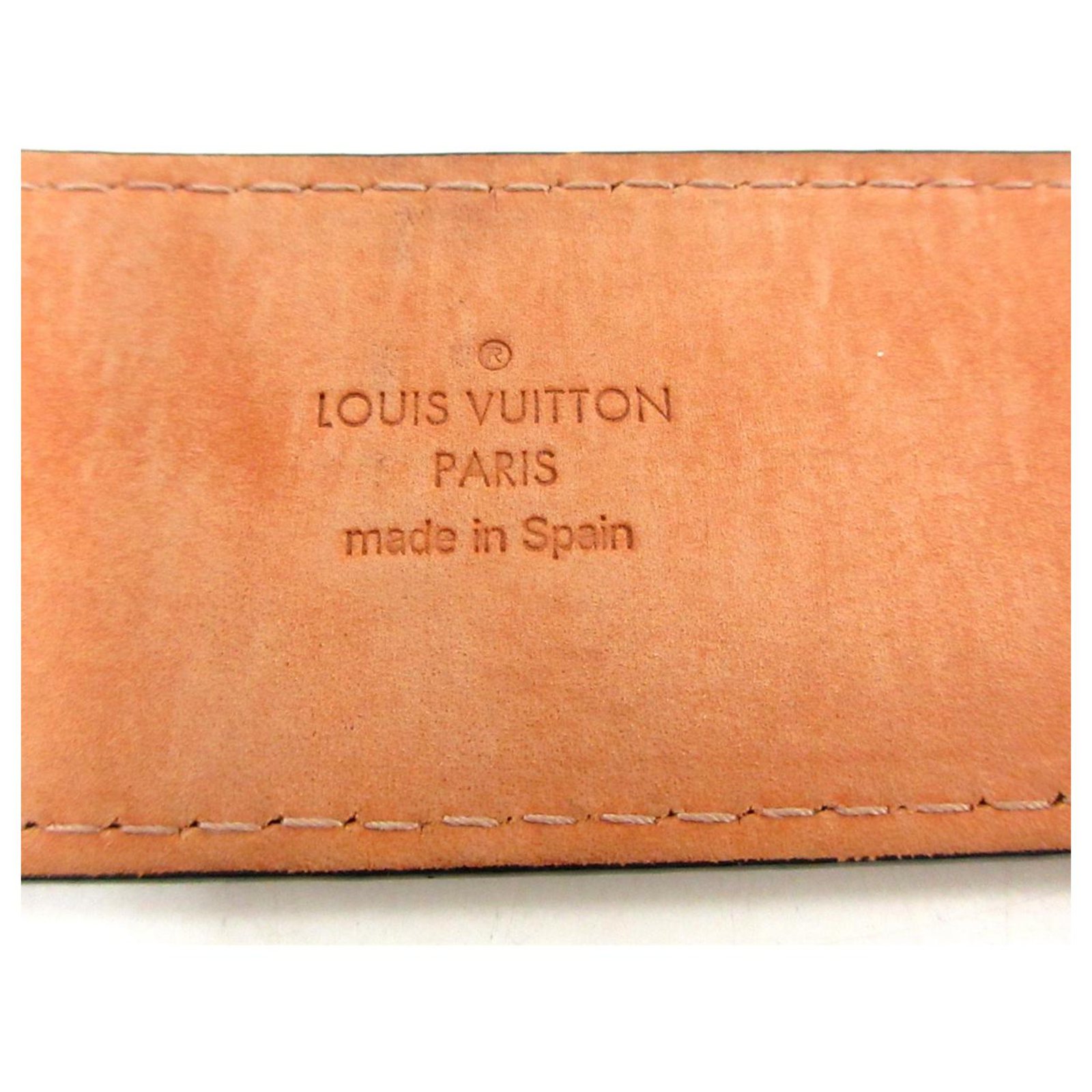 Louis Vuitton Cintura LV nuova Marrone Pelle ref.143065 - Joli Closet