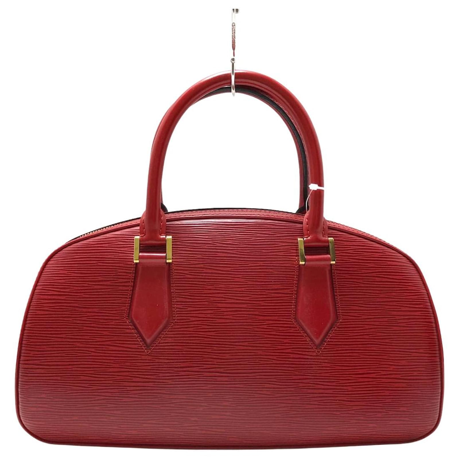 Louis Vuitton Jasmine Red Leather ref.328324 - Joli Closet